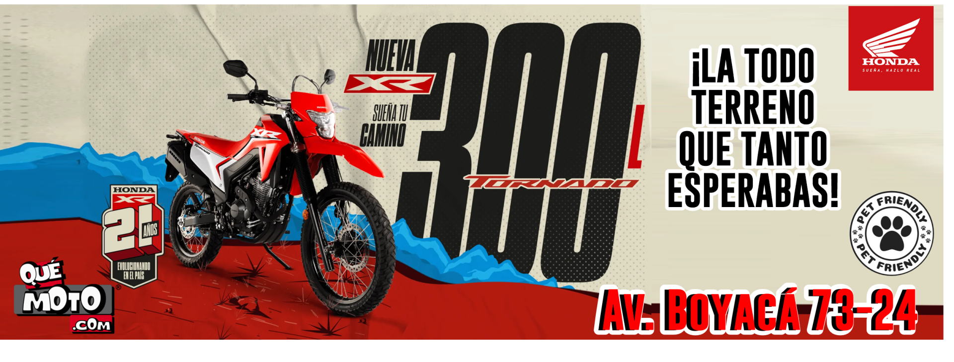 main XR300L TORNADO